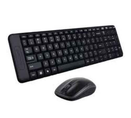 LOGITECH MK220 Q TR KABLOSUZ KLAVYE MOUSE SET SİYAH 920-003163