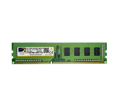 8 GB DDR3 1600MHZ TWINMOS 1.35 DT MDD3L8GB1600D