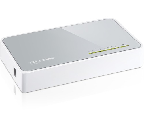 TP-LINK TL-SF1008D 8 PORT 10/100 PLASTİK KASA SWITCH