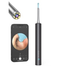 BEBIRD T5 3MP KAMERA 3.5MM LENS ŞARJLI WIFI GÖRÜNTÜLÜ KULAK TEMİZLEYİCİ SİYAH RENK