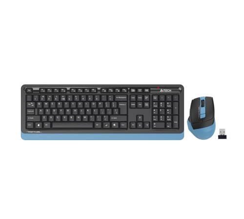 A4 TECH FG1035 MAVİ Q MM 2.4G KABLOSUZ KLAVYE MOUSE SET