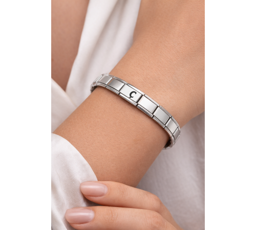 Kişiye Özel Ç Harfli Çelik Bileklik – Paslanmaz Çelik İtalyan Model Harfli Bilezik