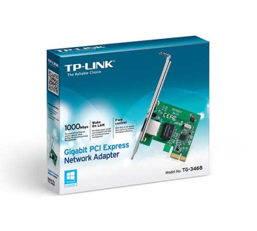 TP-LINK TG-3468 10/100/1000 PCI-EX ETHERNET KARTI