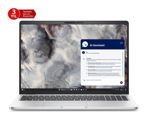 DELL NB PRO 16 ULTRA5 235U 32GB 512SSD DOS BTO106_PC16250_U (3 YIL YERİNDE GARANTİ)