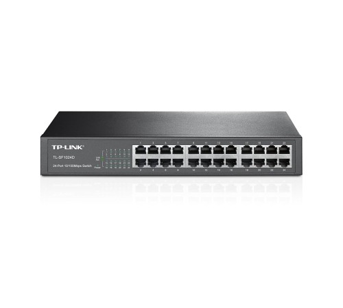 TP-LINK TL-SF1024D 24 PORT 10/100 METAL KASA RACKMOUNT SWITCH
