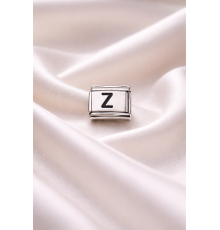 Nomination Bileklik Uyumlu Z Harfi Charm – Paslanmaz Çelik Harf Modül – Kişiye Özel Bileklik Aksesuarı