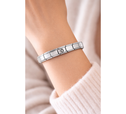 Kişiye Özel Ö Harfli Çelik Bileklik – İtalyan Charm Bilezik, Ayarlanabilir Model