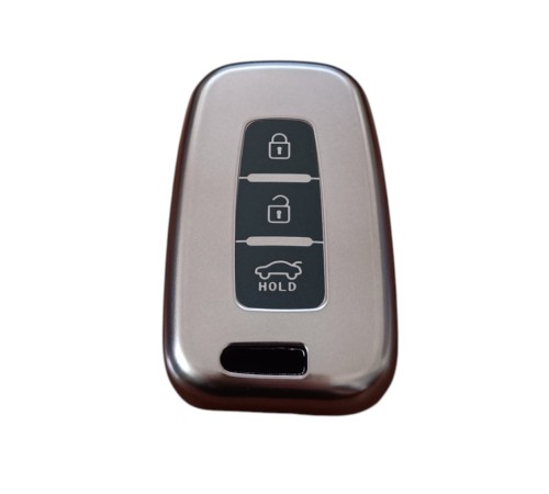 Kia Sportage 2012 Üstü Anahtar Uyumlu Silikon Oto Anahtar Kumanda Kabı Kılıf Füme