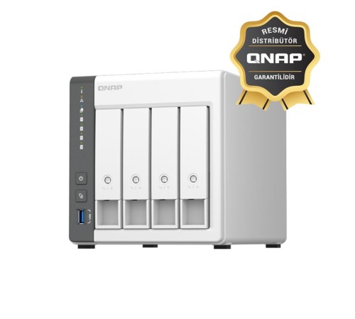 QNAP TS-433-4GB RAM 4 HDD YUVALI TOWER NAS (RESMİ DİSTRİBÜTÖR GARANTİLİ)