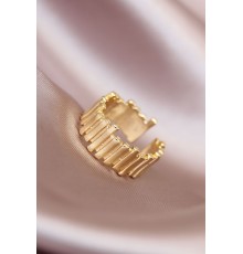 Gold Renk Metal Ayarlamalı Kadın Yüzük