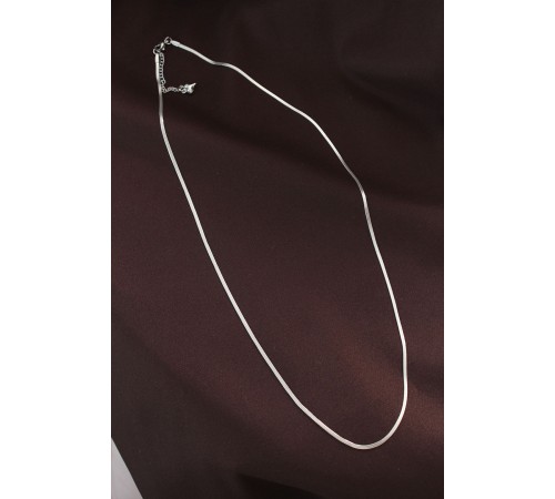 Çelik Gümüş Renk 60 cm İnce İtalyan Zincir Kolye