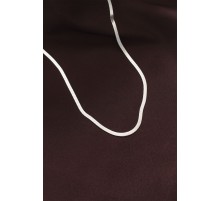 316L Çelik Gümüş Renk 60 cm İtalyan Zincir Kolye