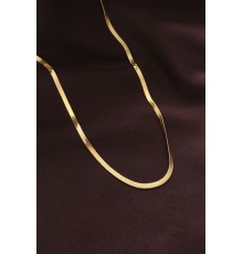 316L Çelik Altın Renk 60 cm İtalyan Zincir Kolye