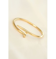 316L Çelik Gold Renk Çivi Model Bileklik