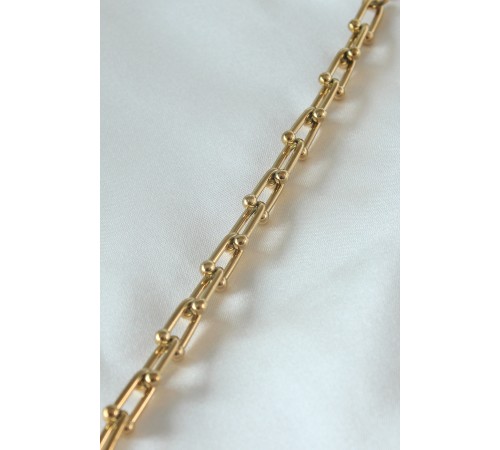 316L Çelik Gold Renk Tifany Model Kadın Bileklik