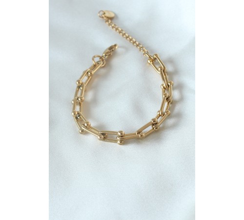 316L Çelik Gold Renk Tifany Model Kadın Bileklik