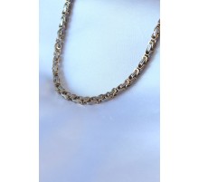 316L Çelik Mix Renk Kral Zincir Model Erkek Kolye