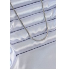 316L Çelik Gümüş Renk İnce İtalyan Zincir Model 60 cm Kadın Kolye