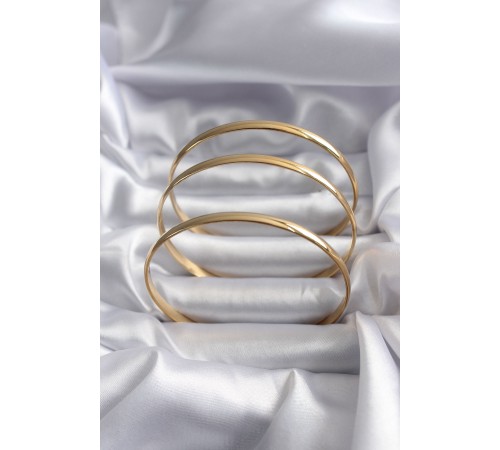 316L Çelik Gold Renk Ajda Model 65 mm Kadın Bileklik 316L Çelik Gold Renk Ajda Model 65 mm Kadın Bileklik