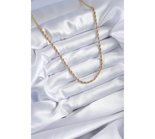 316L Çelik Gold Renk 60 cm Burgu Model Kadın Kolye 316L Çelik Gold Renk 60 cm Burgu Model Kadın Kolye
