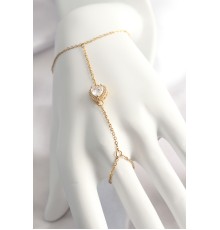 316L Çelik Gold Renk Kalp Model Şahmeran