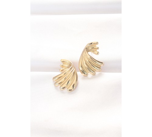 Pirinç Gold Renk Küpe Pirinç Gold Renk Küpe