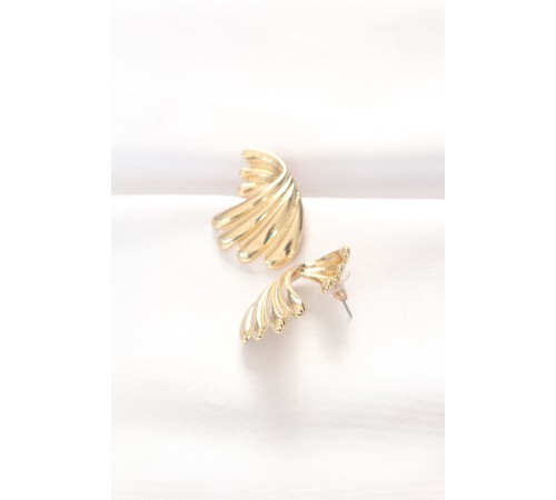 Pirinç Gold Renk Küpe Pirinç Gold Renk Küpe