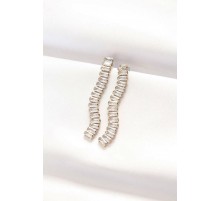 316L Çelik Gold Renk Su Yolu Küpe