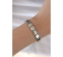 316L Çelik Gümüş Renk Yazısız Nomination Model Kadın Bileklik