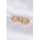 316L Çelik Gold Renk Model Halka Küpe