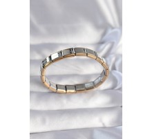 316L Çelik Çift Renk Yazılı Nomination Bileklik