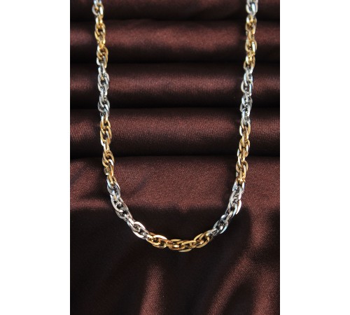 316L Çelik Çift Renk Hallow Model Kolye 316L Çelik Çift Renk Hallow Model Kolye