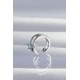 Pirinç Gümüş Renk Zirkon Taşlı Damla Earcuff Küpe