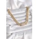 Pirinç Gold Renk VIP Exclusive Seri Gurmet Model Kadın Kolye