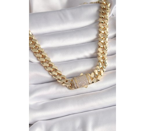 Pirinç Gold Renk VIP Exclusive Seri Gurmet Model Kadın Kolye Pirinç Gold Renk VIP Exclusive Seri Gurmet Model Kadın Kolye