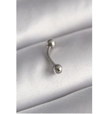 316L Çelik Gümüş Renk Topçuk Model Piercing
