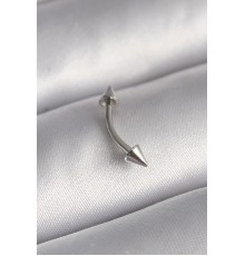 316L Çelik Gümüş Renk Çivi Model Piercing