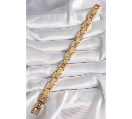 316L Çelik Gold Renk Unisex Bileklik 316L Çelik Gold Renk Unisex Bileklik