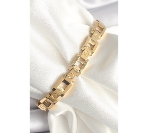 316L Çelik Gold Renk Unisex Bileklik 316L Çelik Gold Renk Unisex Bileklik
