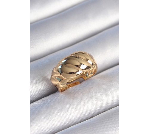 Pirinç Gold Renk Sarmal Model Kadın Yüzük Pirinç Gold Renk Sarmal Model Kadın Yüzük