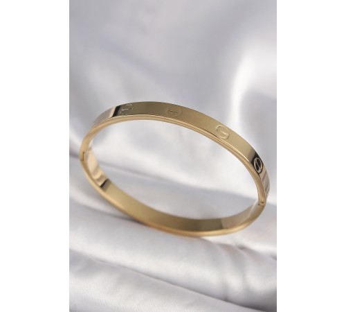 316L Çelik Gold Renk Model Kadın Kelepçe 316L Çelik Gold Renk Model Kadın Kelepçe