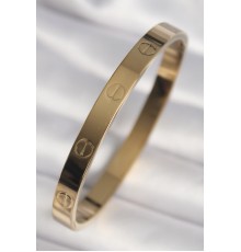 316L Çelik Gold Renk Model Kadın Kelepçe