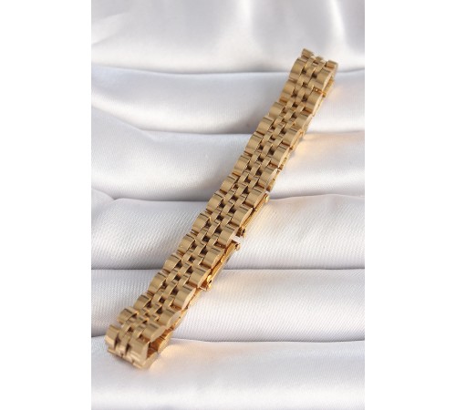 316L Çelik Gold Renk Zincir Model Erkek Bileklik 316L Çelik Gold Renk Zincir Model Erkek Bileklik