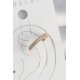 Pirinç Gold Renk Zirkon Taşlı Kadın Kıkırdak Küpe