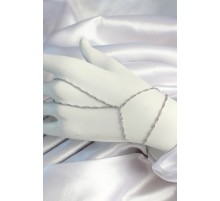 Pirinç Gümüş Renk Esnek Burgu Zincirli Şahmeran