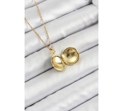316L Çelik Zincir Açılabilir Sanatsal Vintage Çiçek Model Gold Renk Kadın Kolye 316L Çelik Zincir Açılabilir Sanatsal Vintage Çiçek Model Gold Renk Kadın Kolye