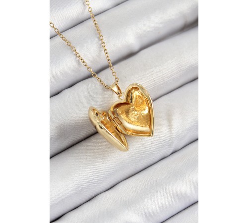 316L Çelik Zincir Açılabilir Kelebek Figürlü Kalp Model Zirkon Taşlı Gold Renk Kadın Kolye 316L Çelik Zincir Açılabilir Kelebek Figürlü Kalp Model Zirkon Taşlı Gold Renk Kadın Kolye