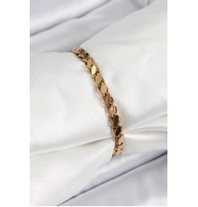 316L Çelik Arpa Model Gold Renk Kadın Bilekik