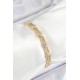 Pirinç Greg Model Zirkon Taşlı Gold Renk VİP Seri Kadın Bileklik