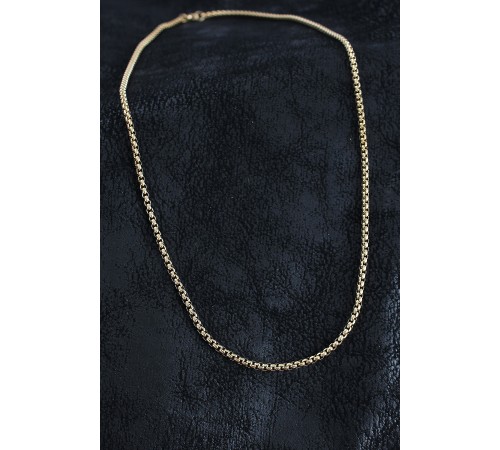 316L Çelik Örme Zincir Model Gold Renk Erkek Kolye 316L Çelik Örme Zincir Model Gold Renk Erkek Kolye